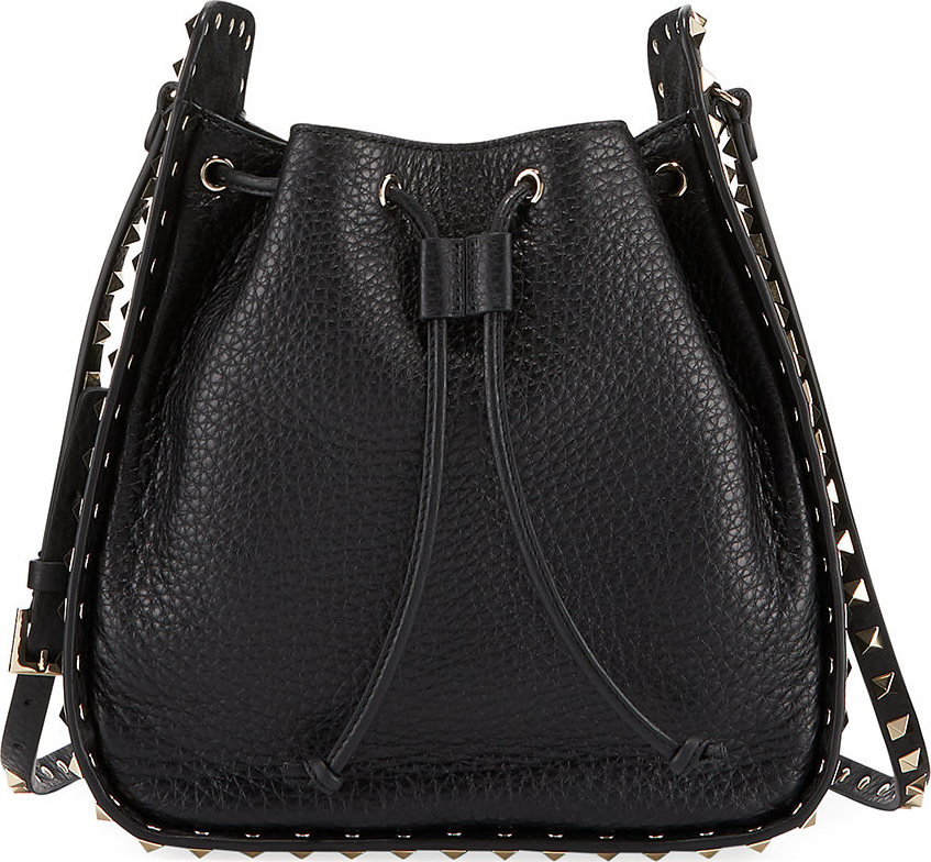 Valentino Rockstud Large Bucket Bag