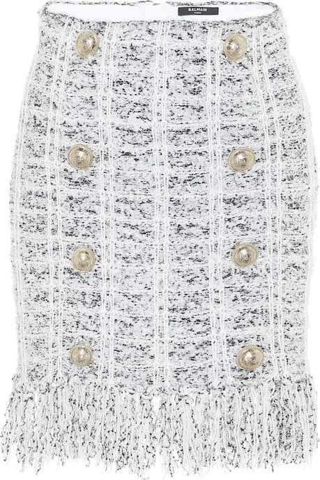 Balmain Tweed miniskirt