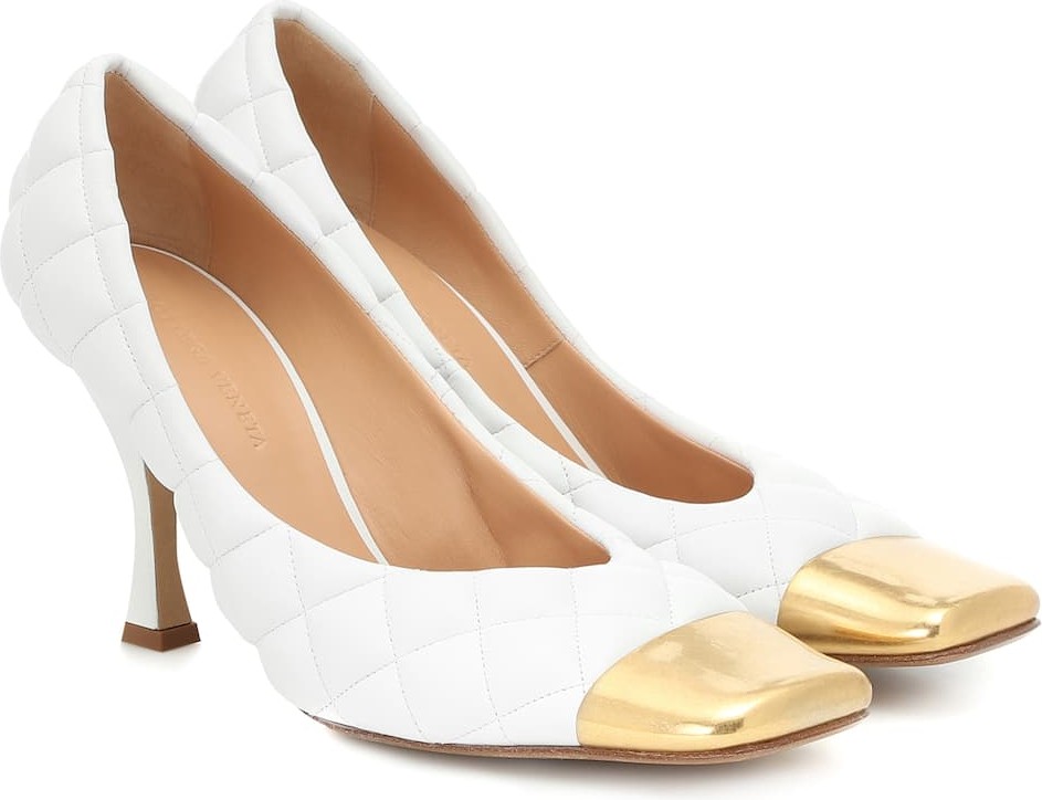 Bottega Veneta Quilted leather pumps