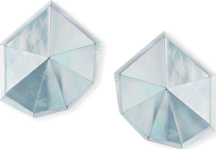 Viktoria Hayman Star Dust Resin Earrings