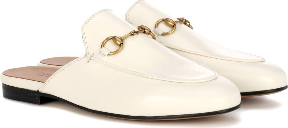 Gucci Princetown leather slippers