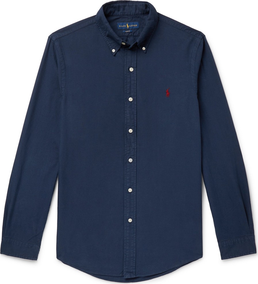 Polo Ralph Lauren Slim-Fit Button-Down Collar Cotton Oxford Shirt