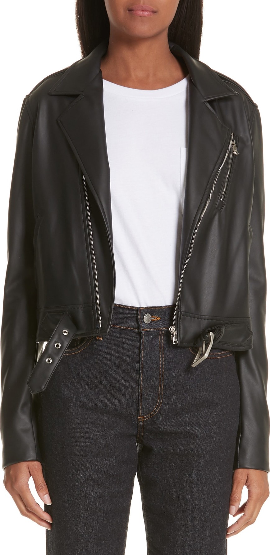 Simon Miller x Paramount Grease Faux Leather Biker Jacket
