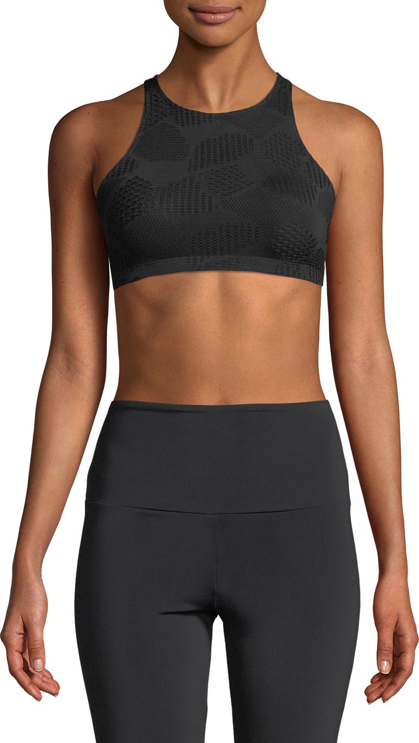 ONZIE Heart X-Back High-Neck Sports Bra ONZIE Heart X-Back High-Neck Sports Bra