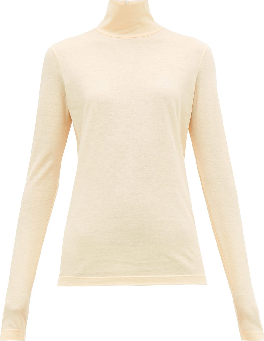 Jil Sander Roll-neck cotton-jersey top
