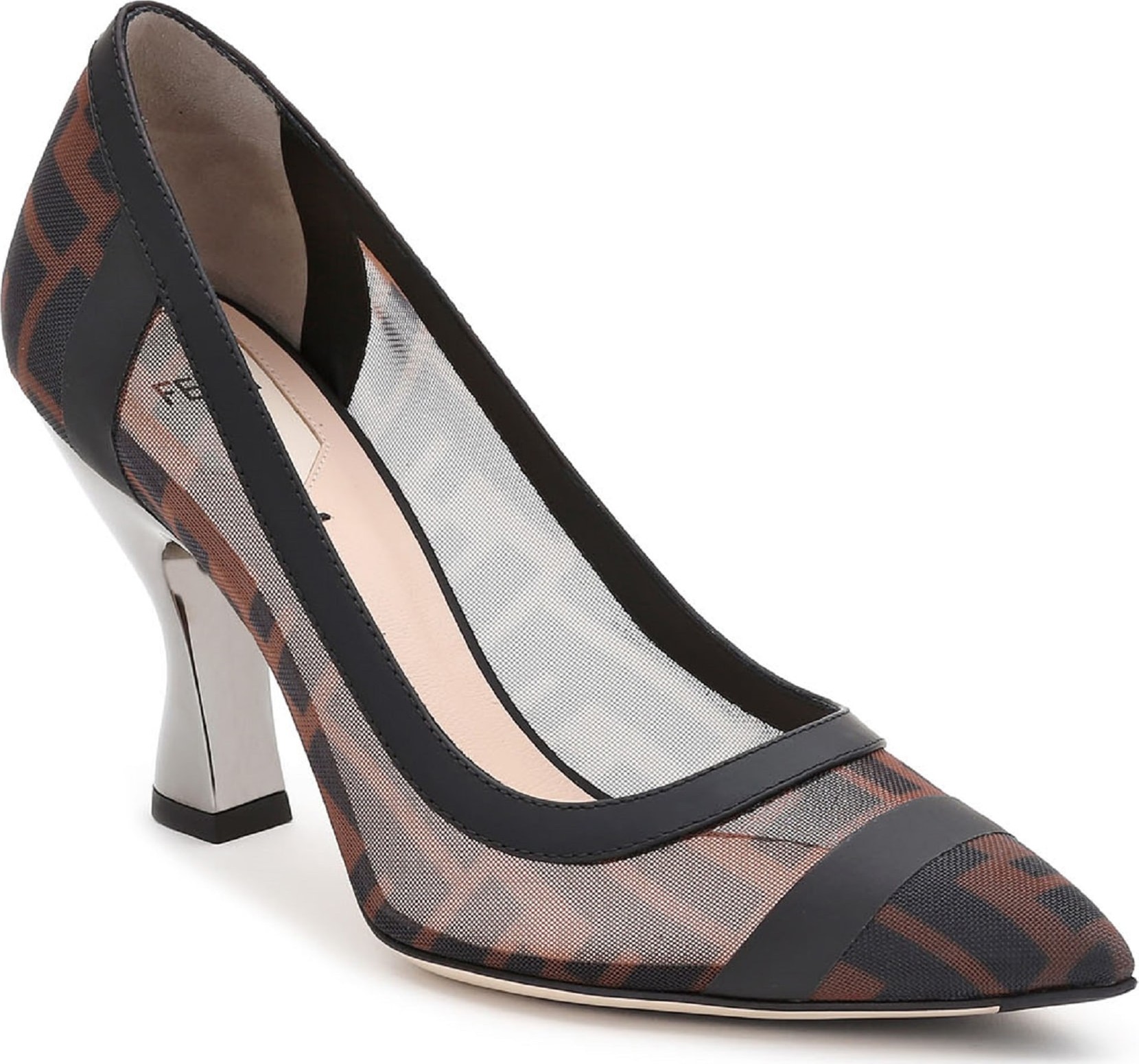 Fendi Colibri Logo Pump