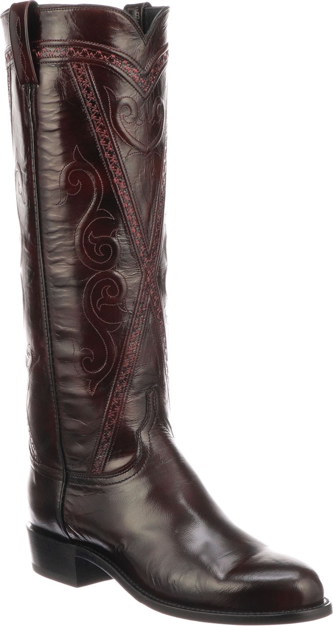 Lucchese Dora Crisscross Western Boots