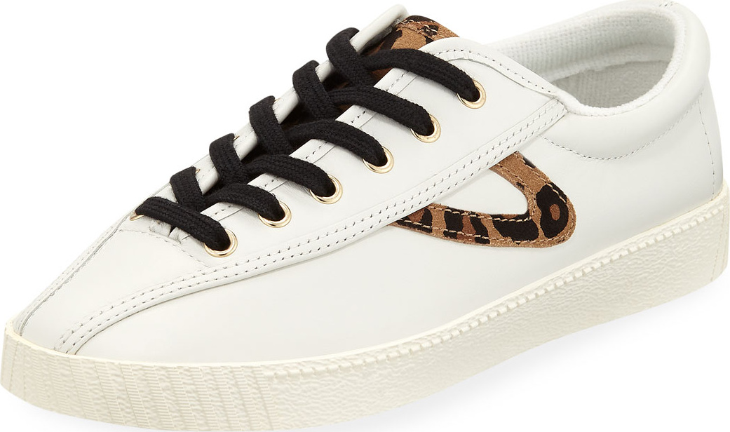 Tretorn Nylite Plus Galaxy Suede Metallic-Star Low-Top Sneakers