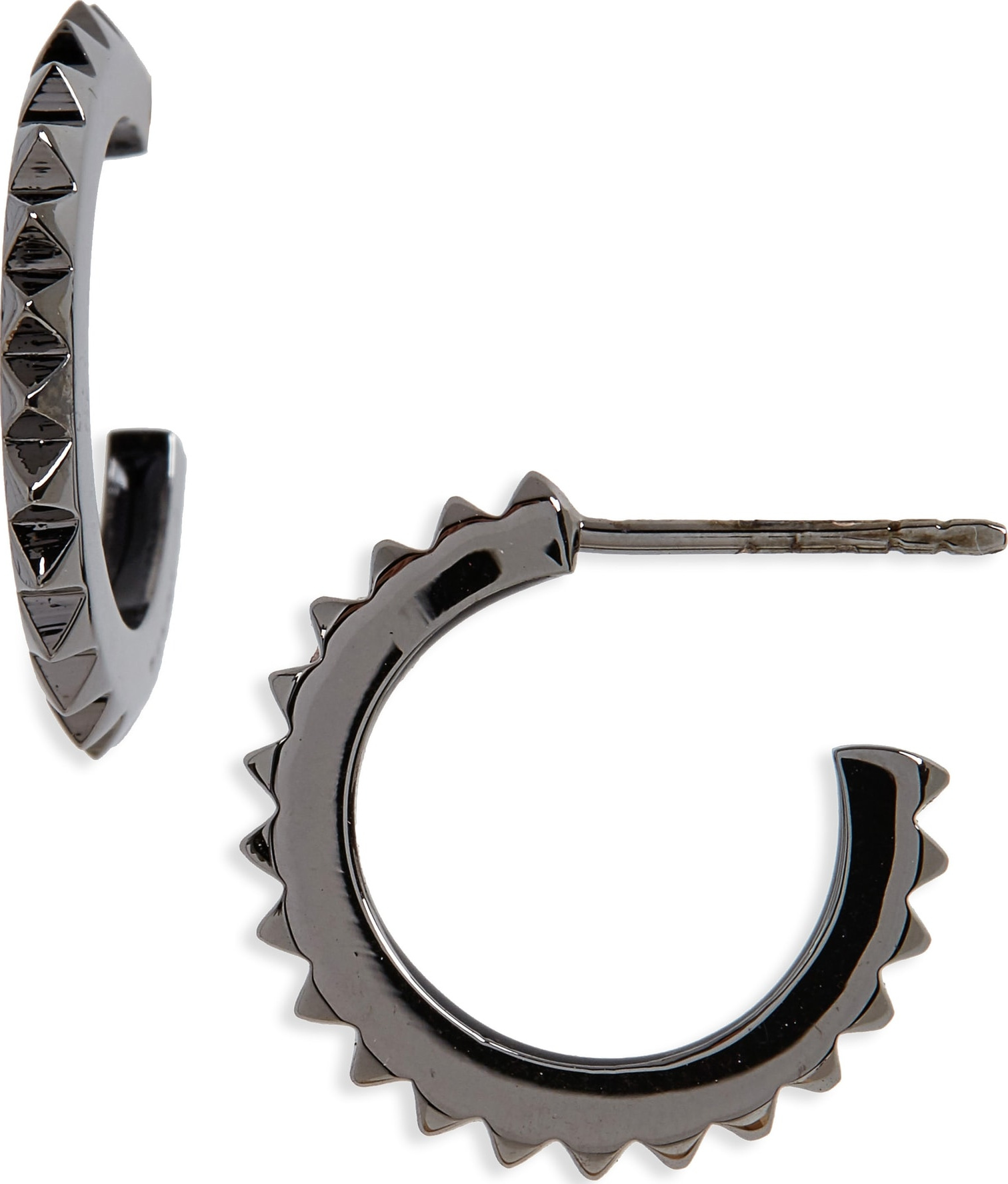 Valentino Rockstud Hoop Earrings