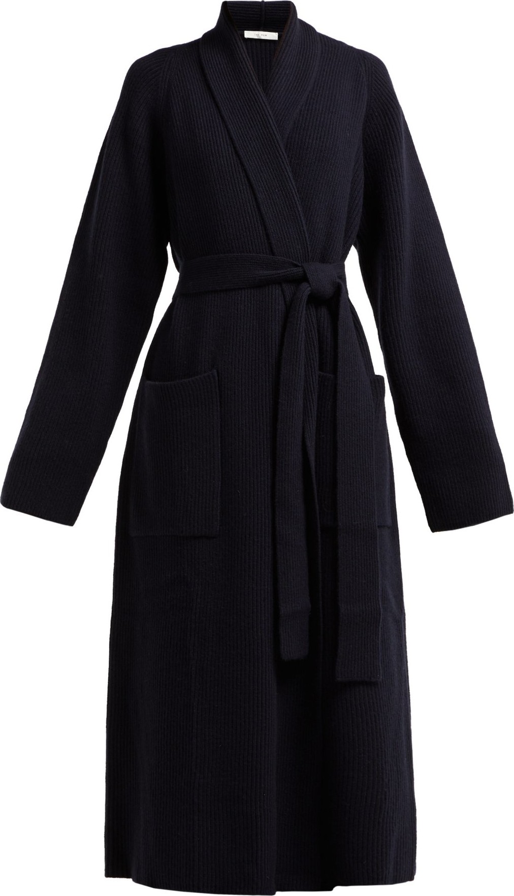 THE ROW Tappi ribbed-knit cashmere cardigan