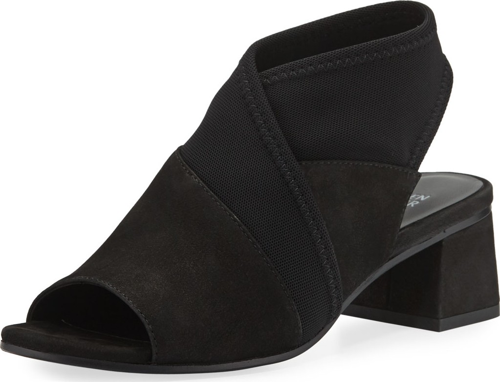 Eileen Fisher Luca Easy Block-Heel Sandals