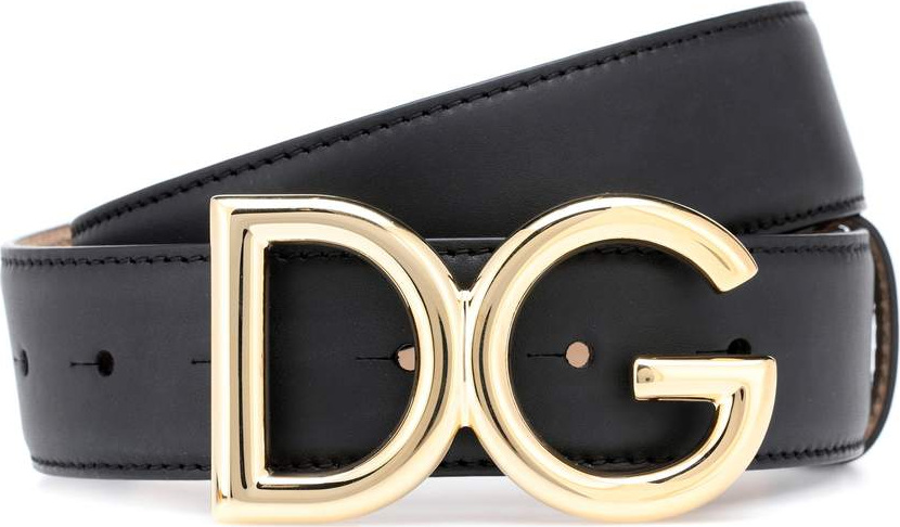 Dolce & Gabbana DG leather belt