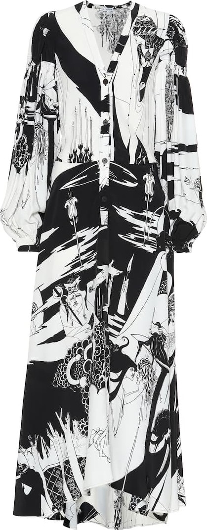LOEWE Salome printed shirt dress