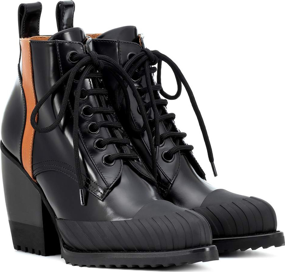 Chloe Rylee leather ankle boots