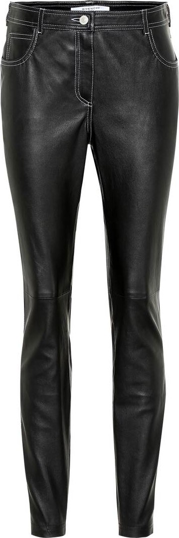 Givenchy Leather skinny pants