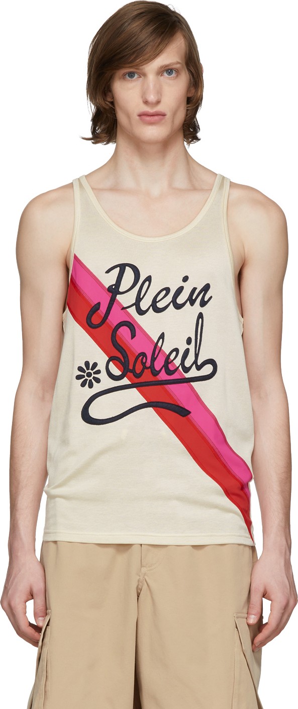 Lanvin Off-White 'Plein Soleil' Tank Top