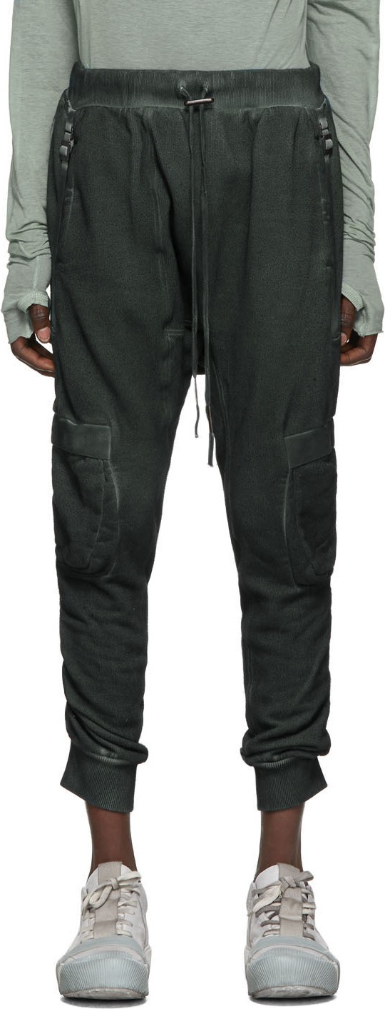 Boris Bidjan Saberi Blue Dyed Lounge Pants