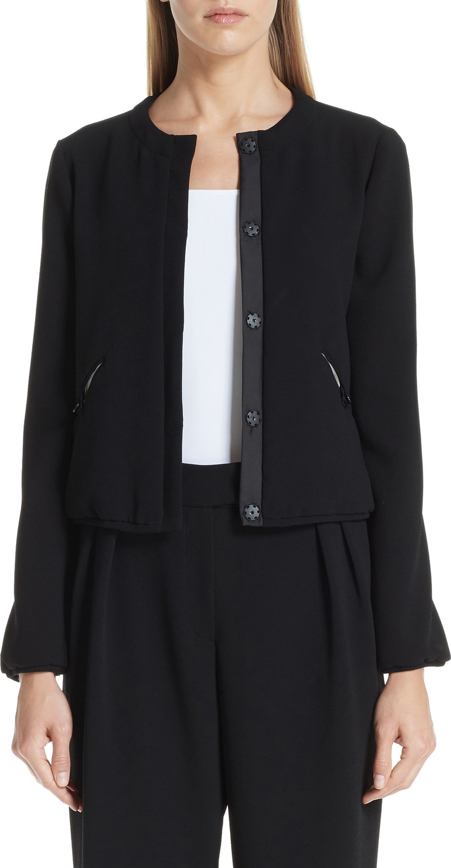 Emporio Armani Stretch Woven Jacket