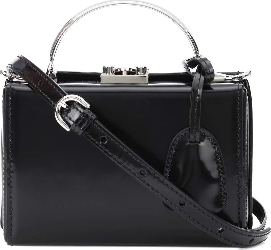Mark Cross Grace Mini Box leather shoulder bag