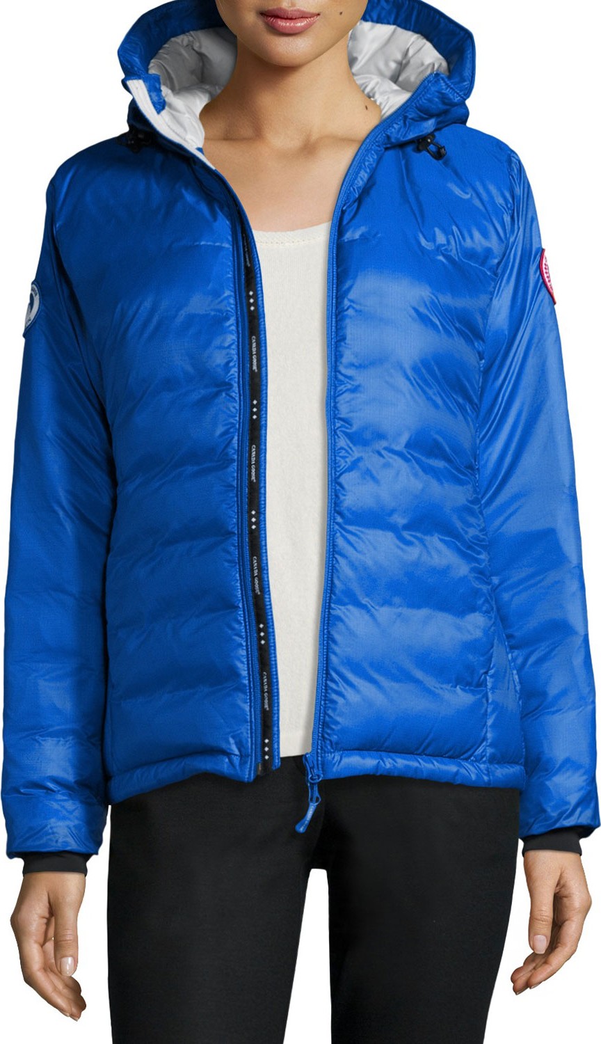 Canada Goose Camp Hooded Packable Puffer Jacket  Royal Blue