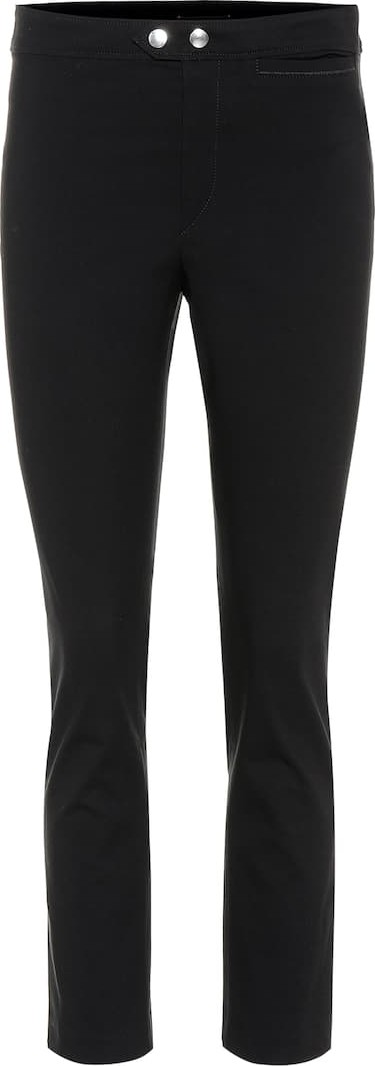 Isabel Marant Nila high-rise straight crêpe pants