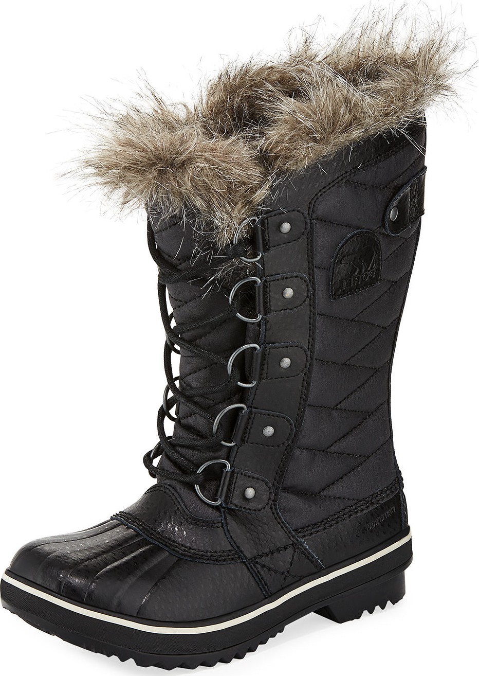Sorel Tofino II Fur-Trim Quilted Boots