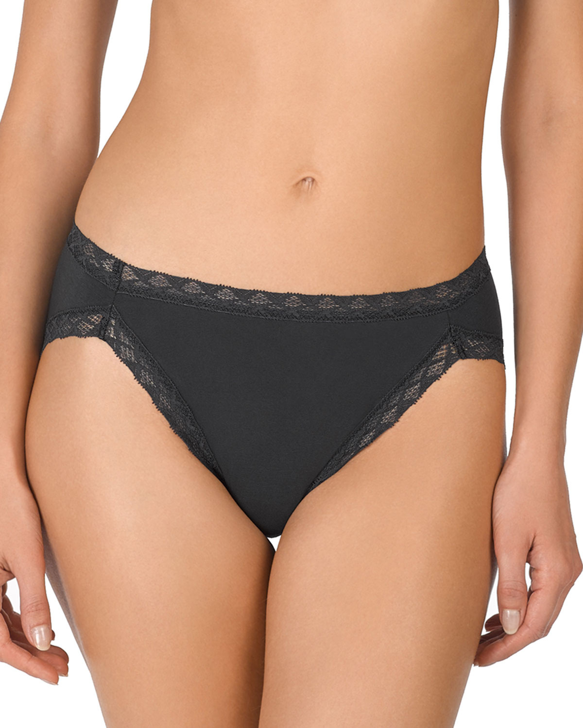 Natori Bliss French Cut Lace Trimmed Briefs