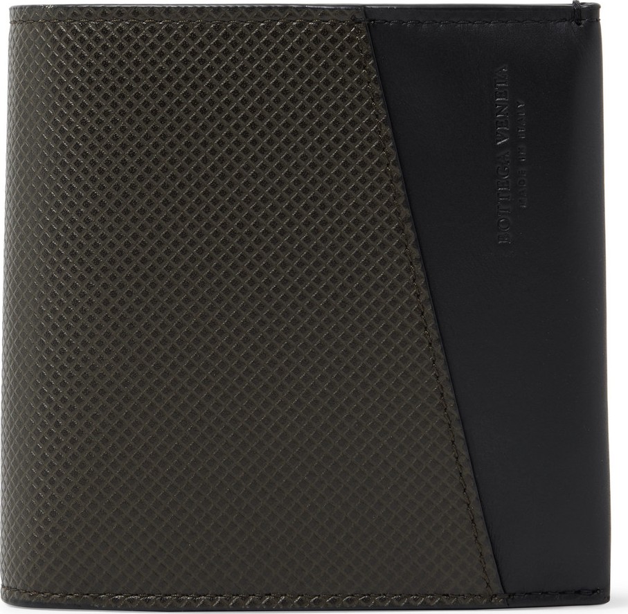 Bottega Veneta Debossed Leather Billfold Wallet