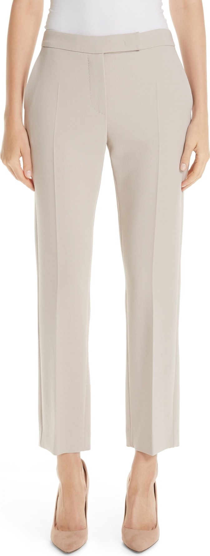Max Mara Ostile Stretch Wool Pants
