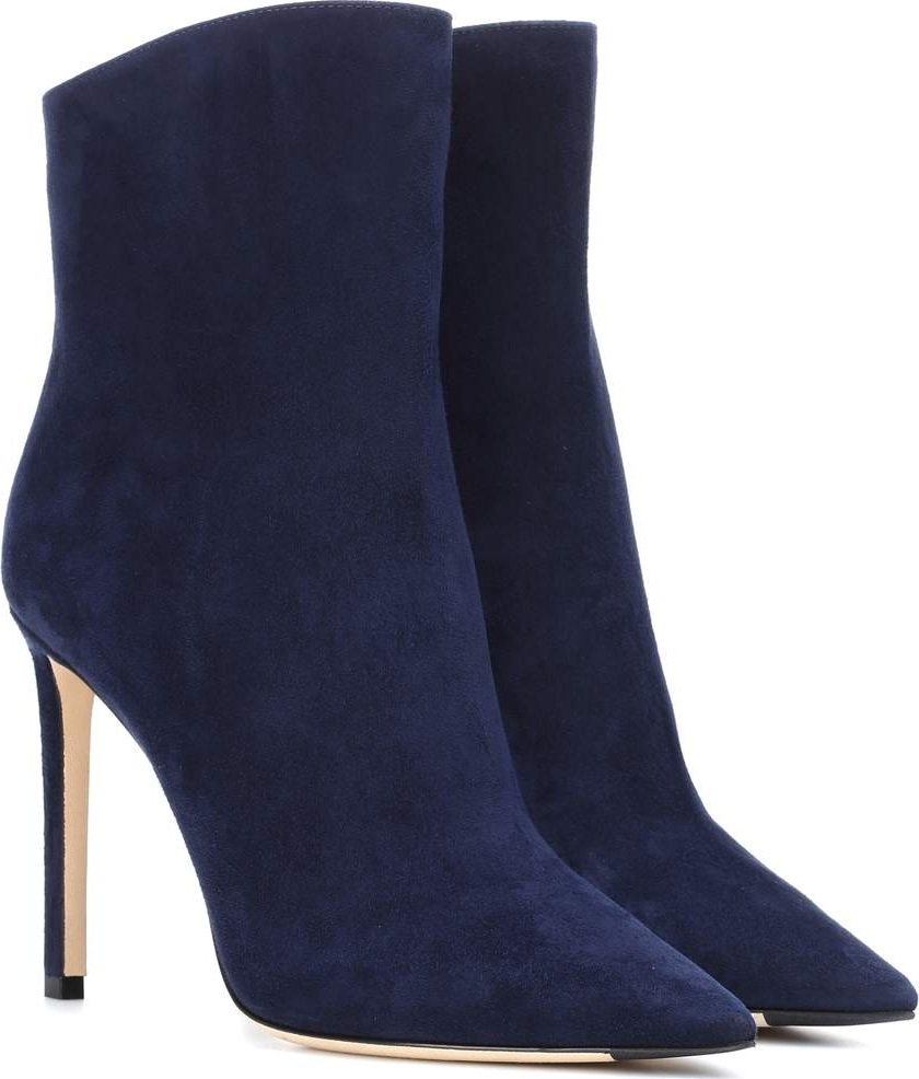 Jimmy Choo Helaine 100 suede ankle boots