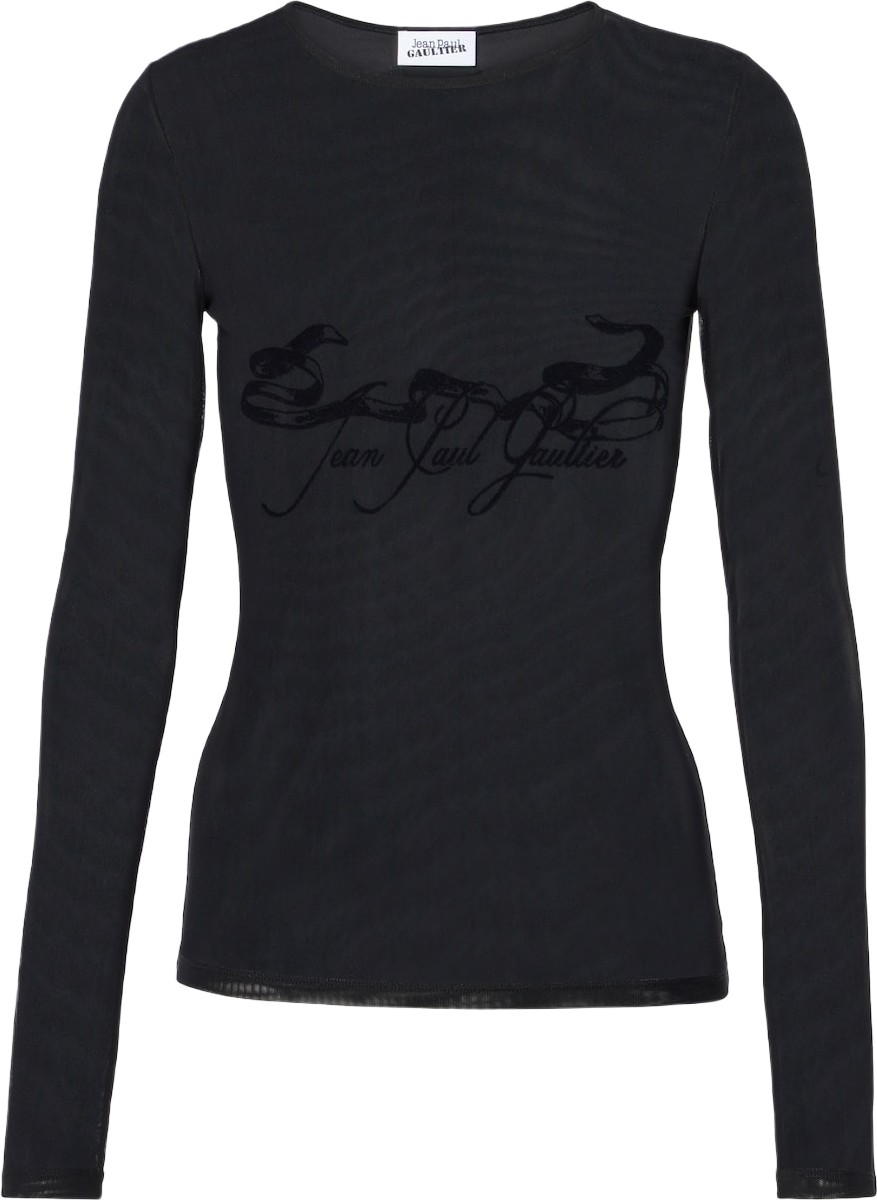 Jean Paul Gaultier - Tattoo Collection mesh top