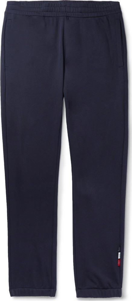Moncler Tapered Loopback Cotton-Jersey Sweatpants
