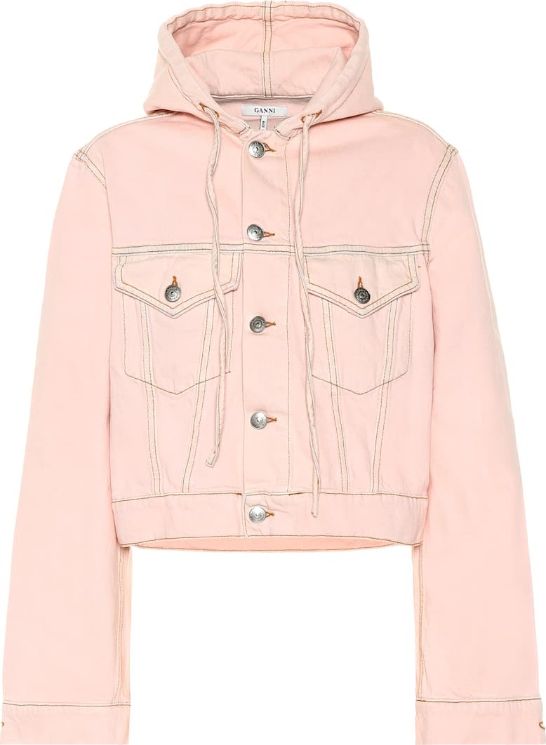 Ganni Hooded jean jacket
