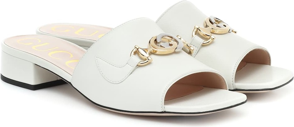 Gucci Gucci Zumi leather sandals