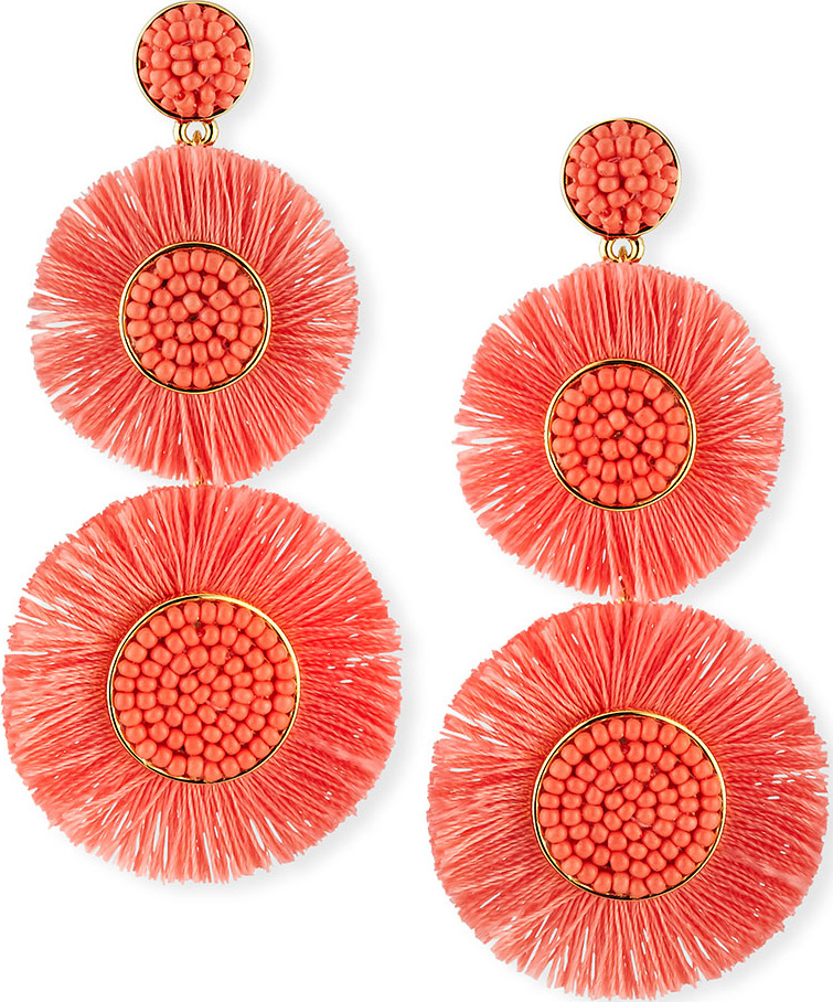BAUBLEBAR Mariette Fringe Drop Earrings