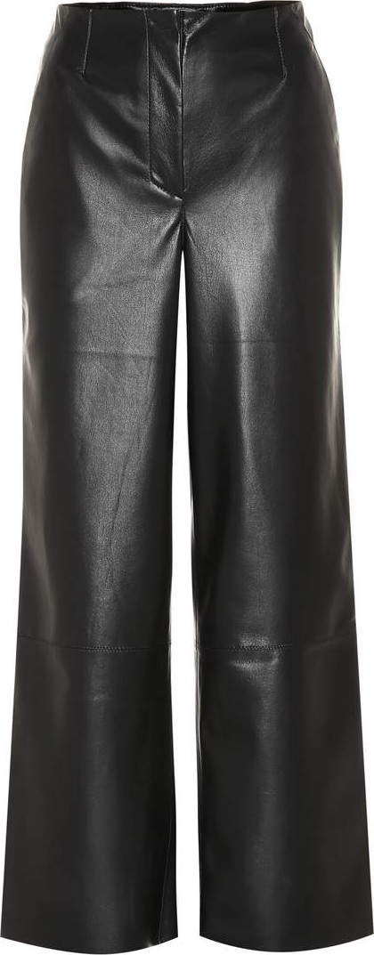 Nanushka Africa faux leather pants
