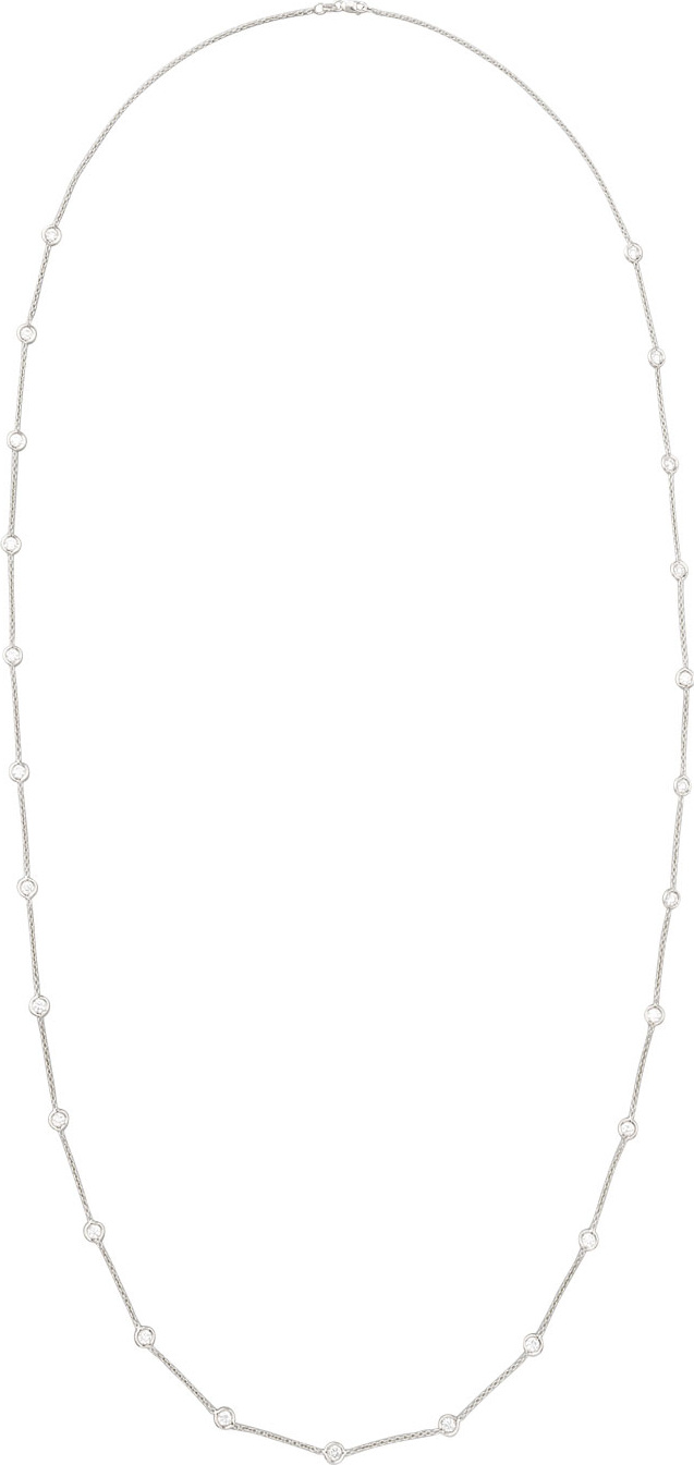 Roberto Coin 42" Rose Gold Diamond Station Necklace, 4.99ct