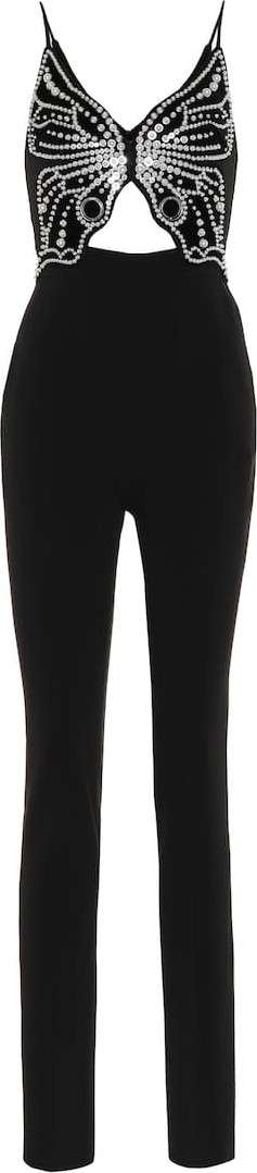 David Koma Butterfly-embellished jumpsuit