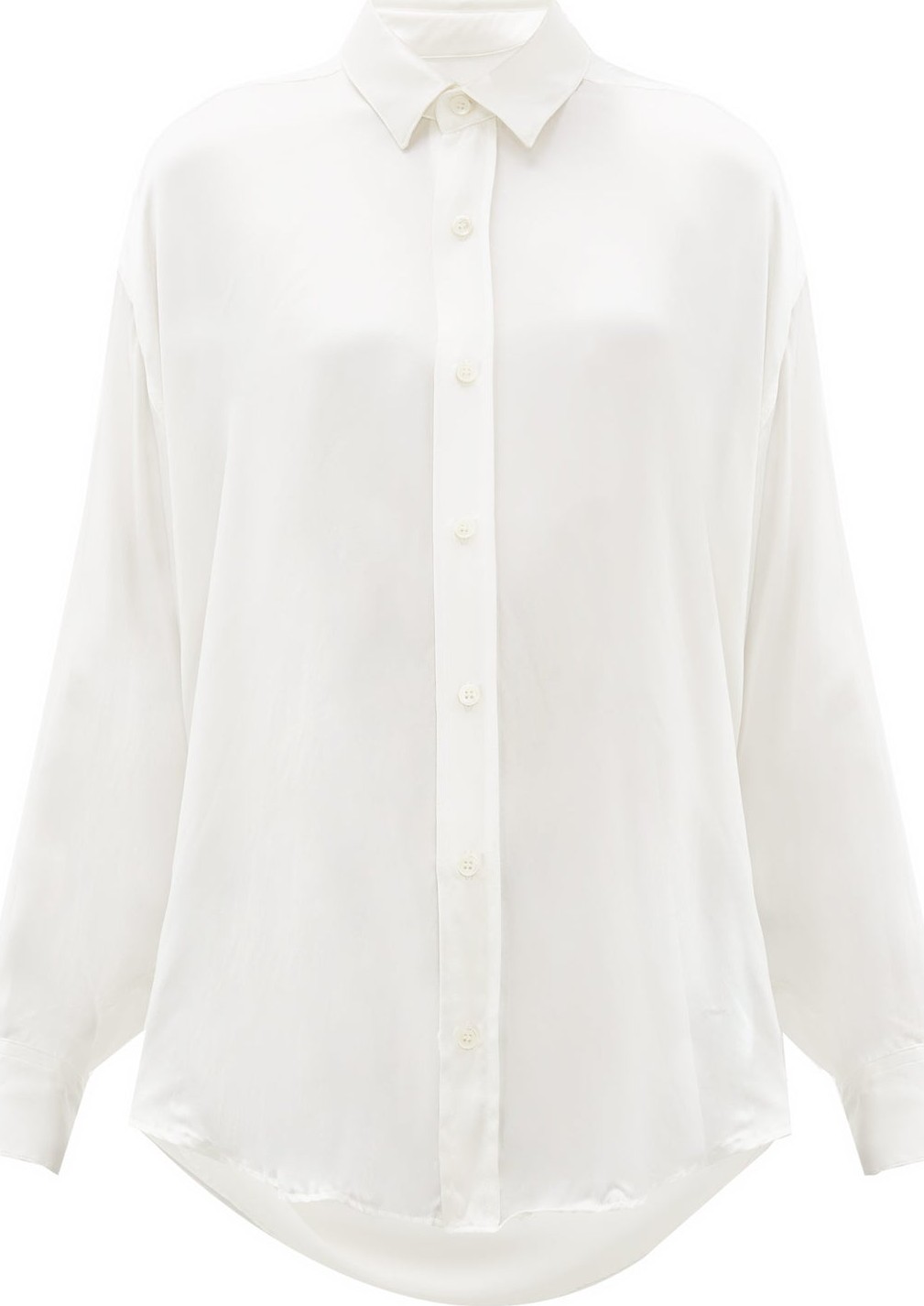 Katharine Hamnett Nicola silk-satin shirt