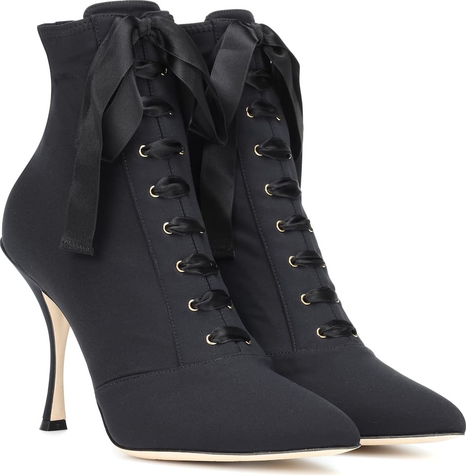 Dolce & Gabbana Lori lace-up ankle boots