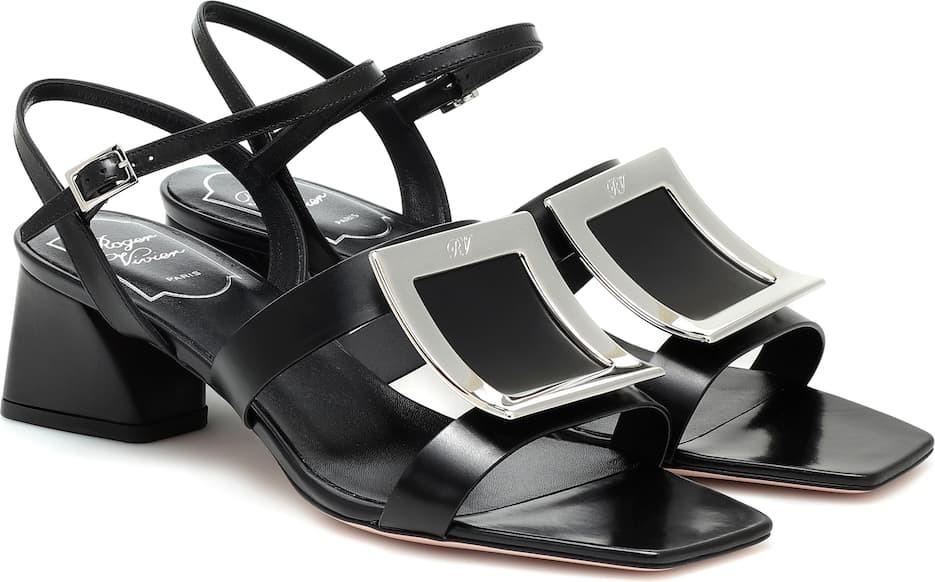 Roger Vivier Bikiviv' 45 leather sandals