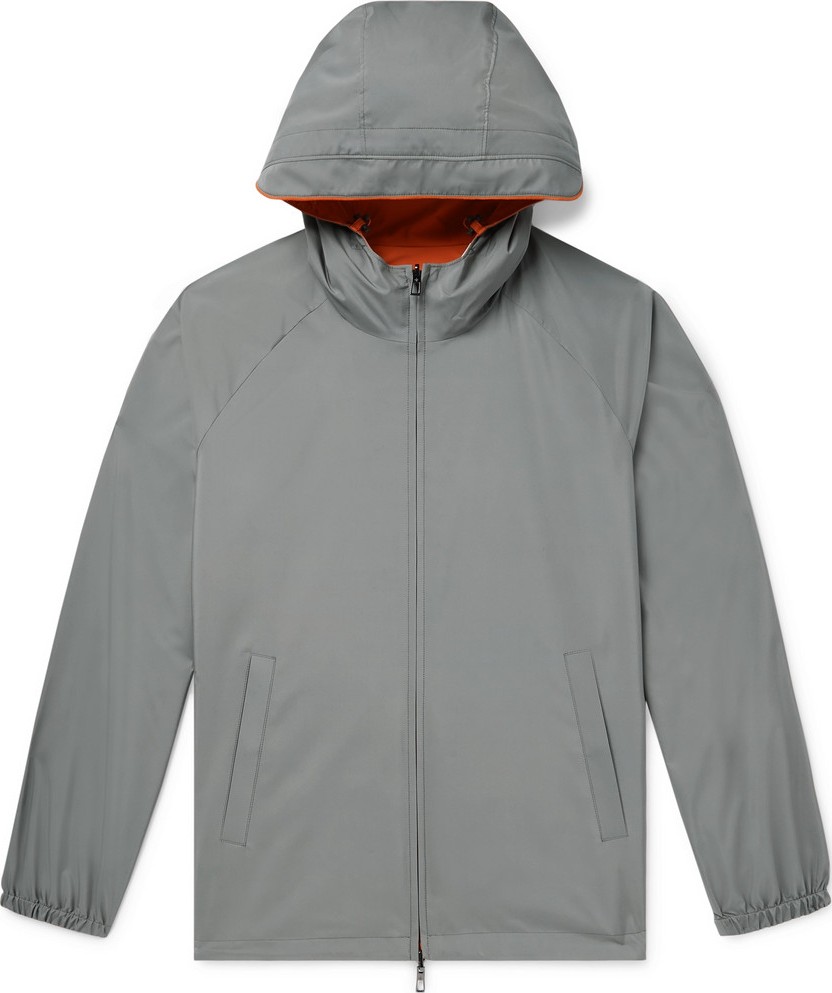 Loro Piana Reversible Shell Hooded Jacket