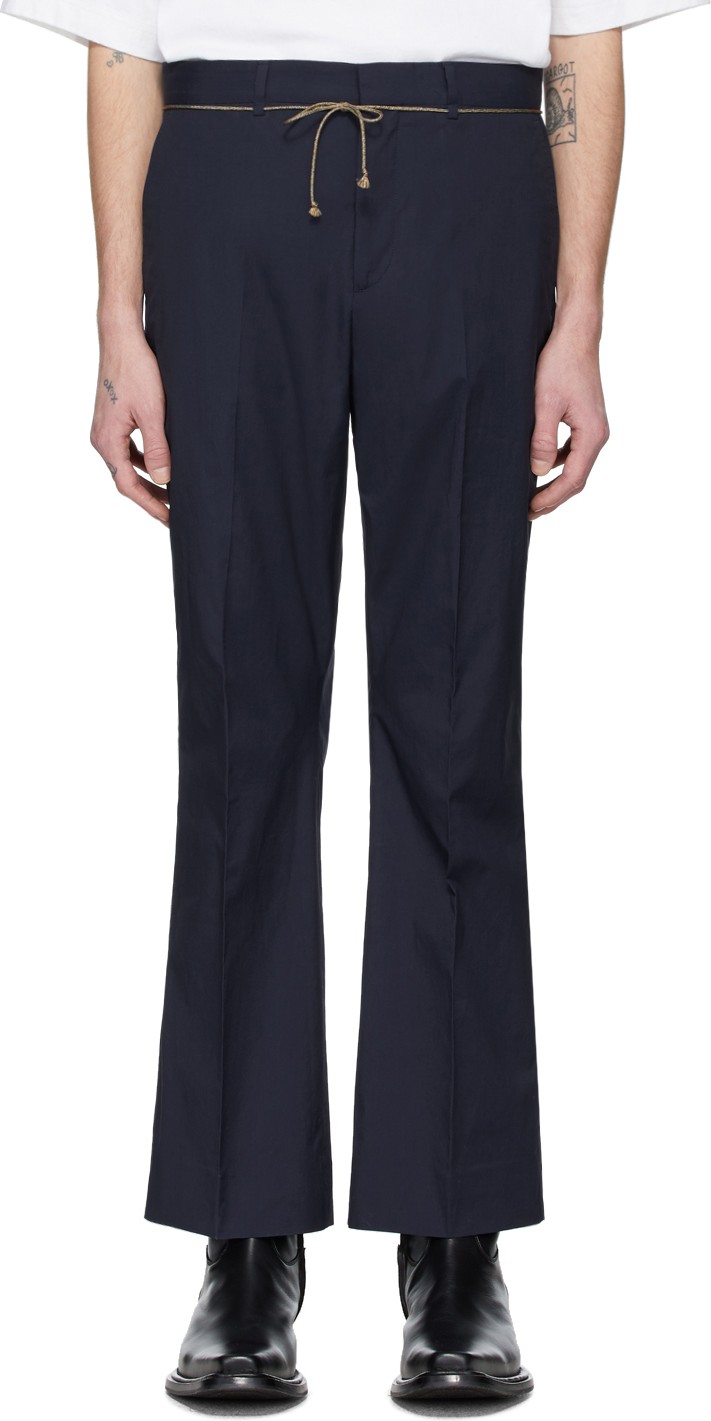 Acne Studios Blue Jupiter Trousers