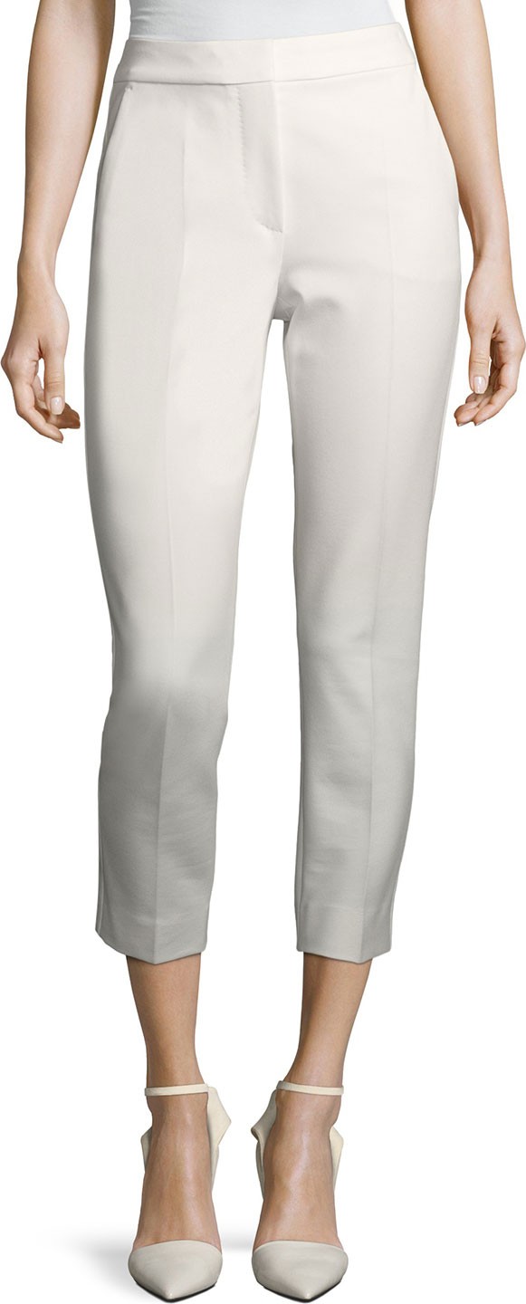 Max Mara Cropped Slim-Leg Pants