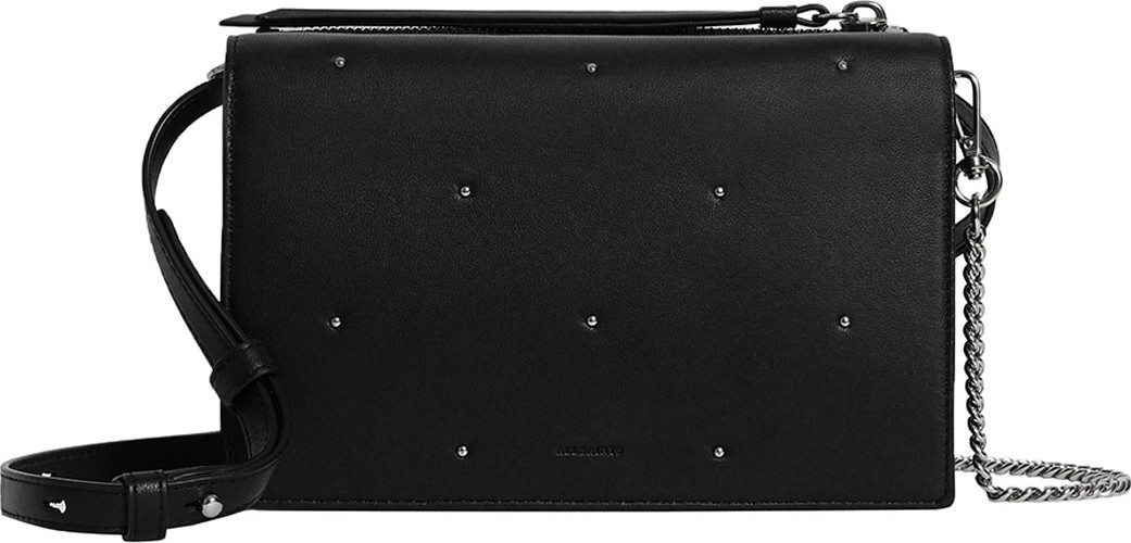 ALLSAINTS Kathi Chain Wallet Crossbody Bag