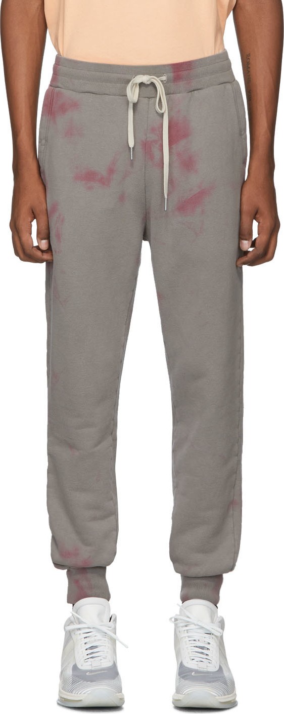 John Elliott Grey Double Dye Ebisu Lounge Pants