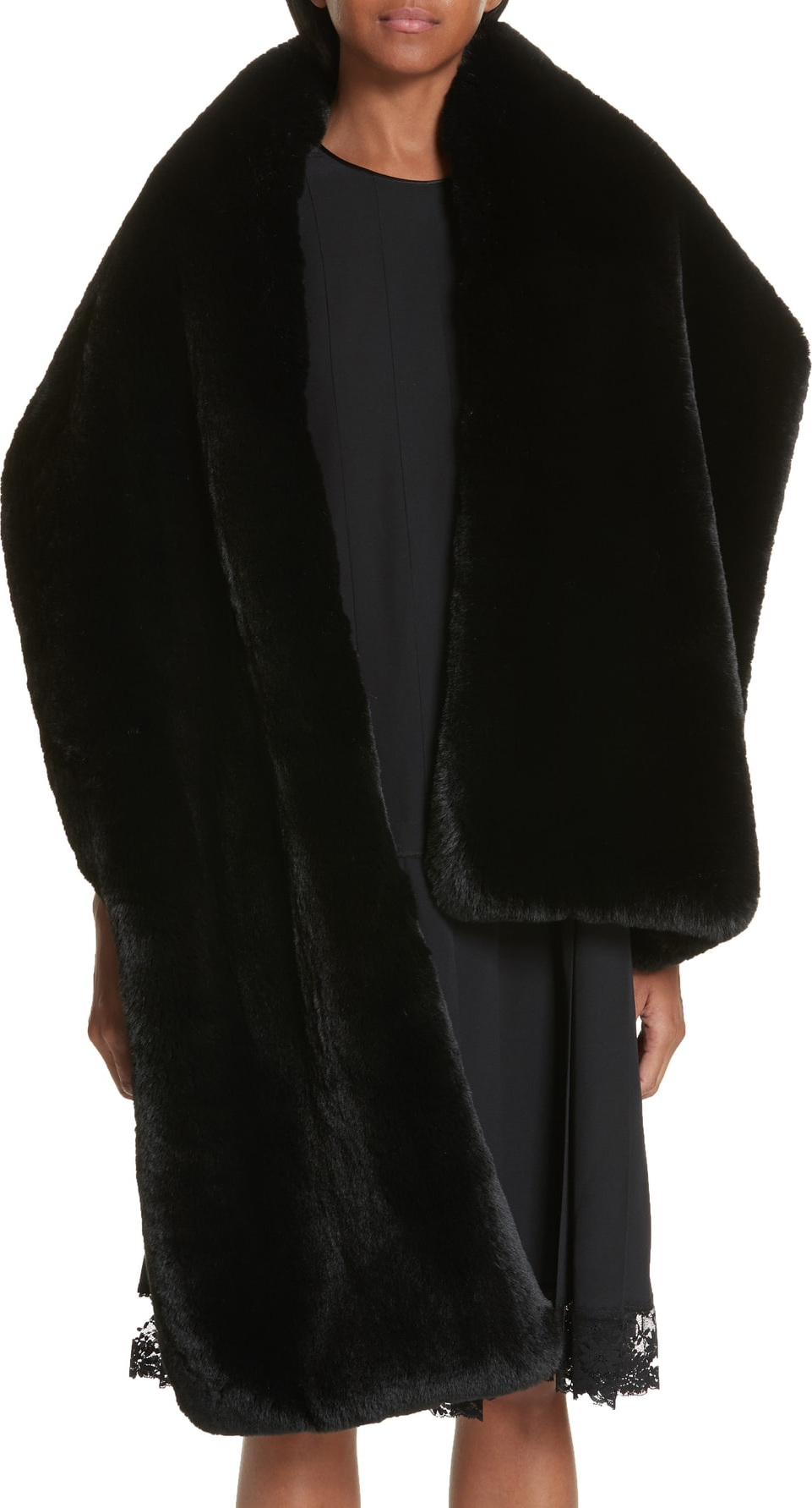 MARC JACOBS Faux Fur Stole