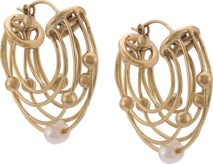 Ellery classical scaffolding earring