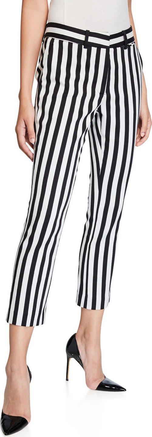 FRAME DENIM Cropped Perfect Trousers