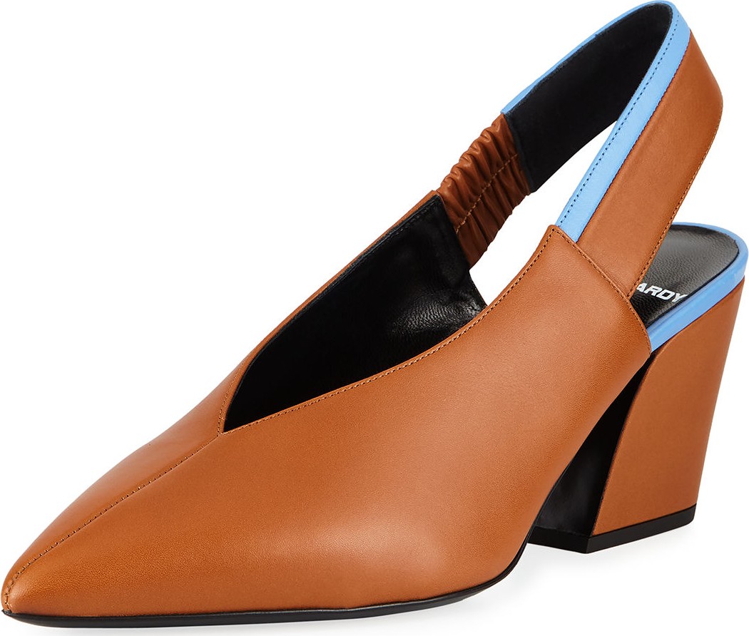 Pierre Hardy Alpha Two-Tone Leather Pumps